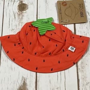 Girls 3-6 month old strawberry hat